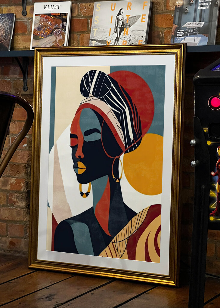 Serene African Beauty