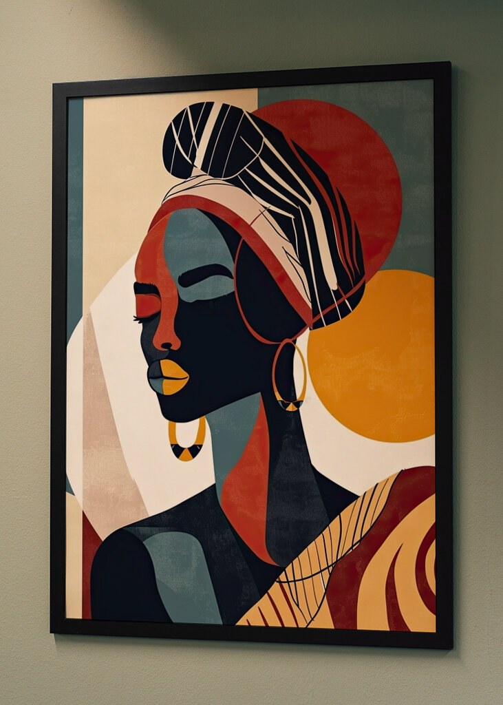 Serene African Beauty