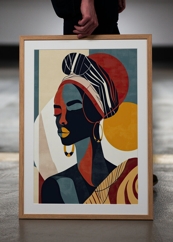 Serene African Beauty