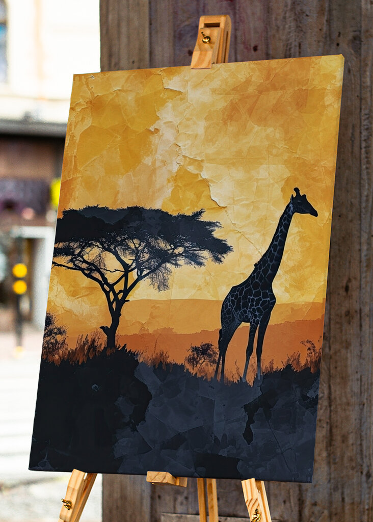 Golden Serengeti Sunset