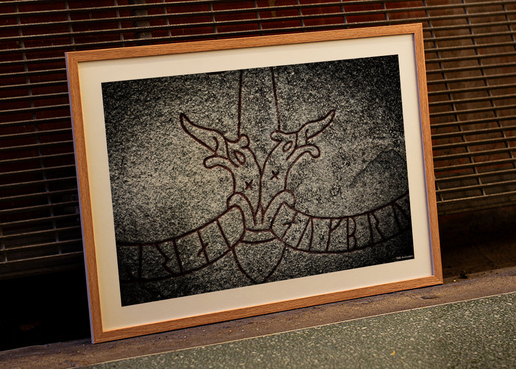 Detaljer fra en runestein