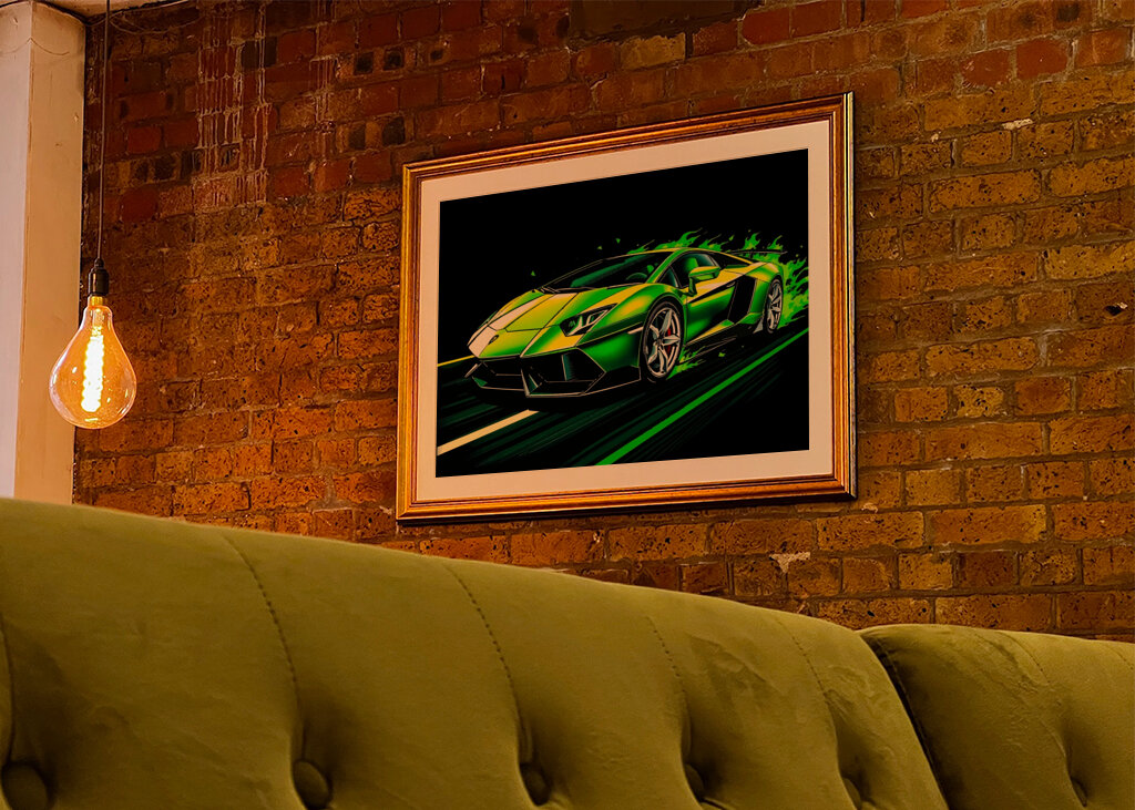 Lamborghini Aventador Green