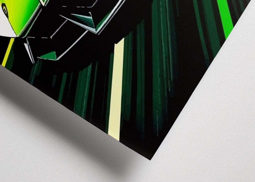 Lamborghini Aventador Green