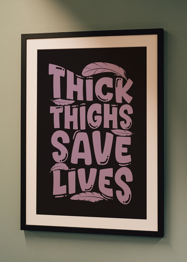 Los muslos gruesos salvan vidas