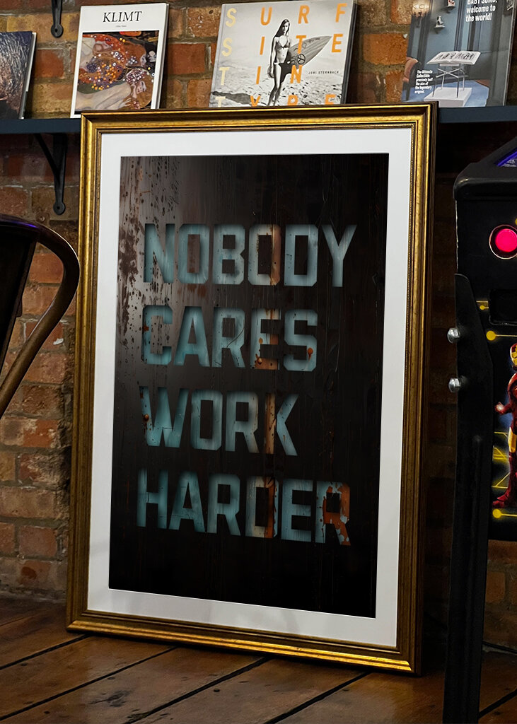 Ingen bekymrer sig om at arbejde hårdere