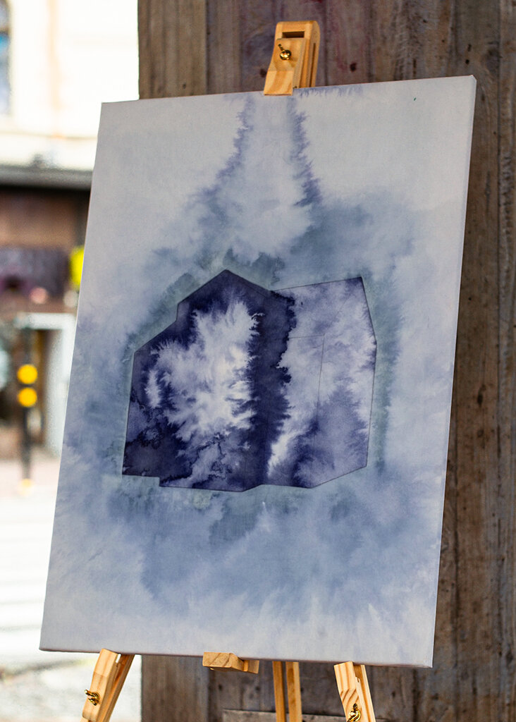 Álomszerű indigóköd