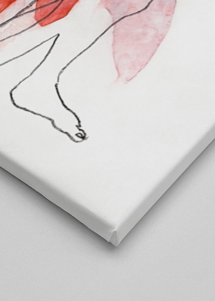 Red Silhouette Fusion