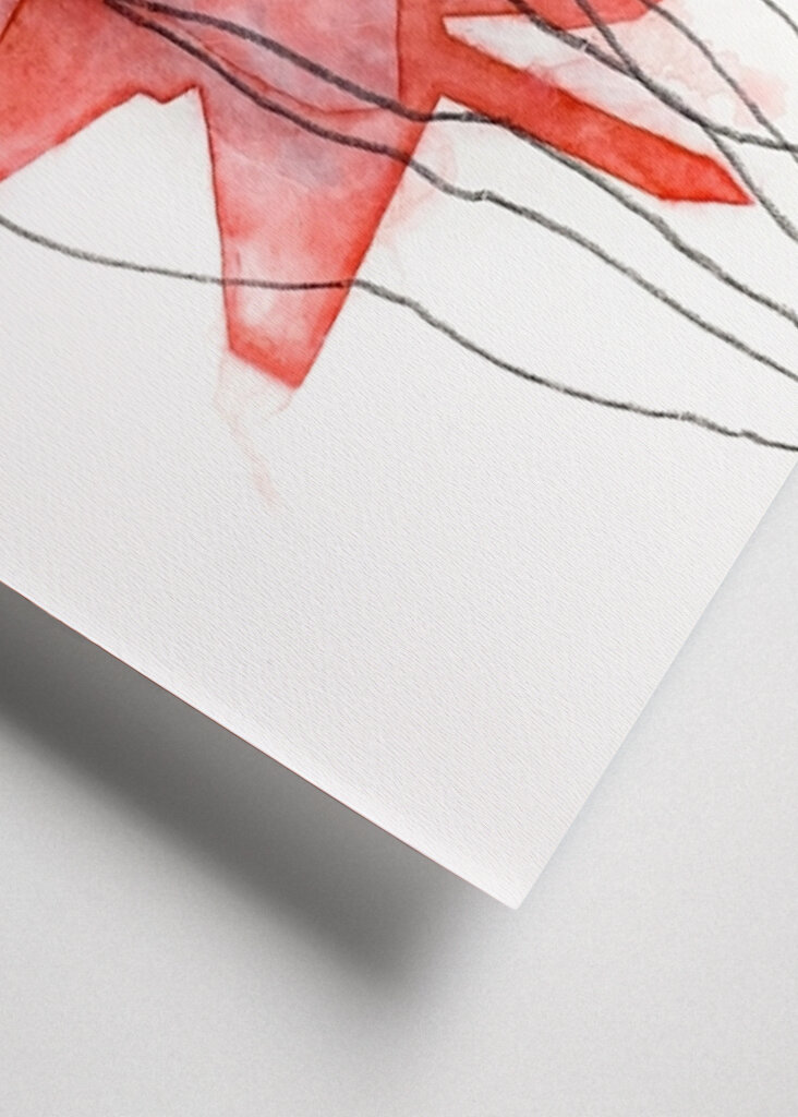 Red Silhouette Fusion