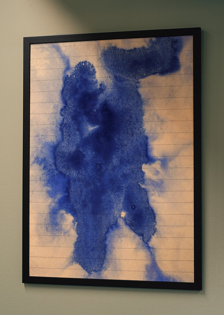 Tok atramentu Modrá esencia