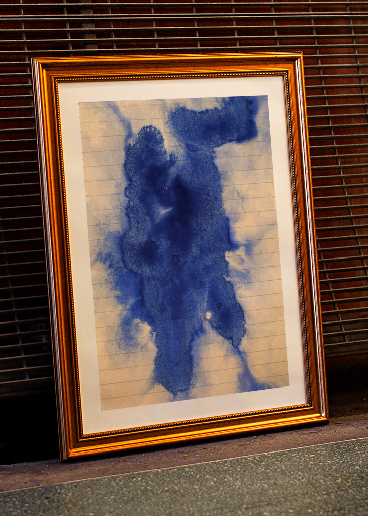 Tok atramentu Modrá esencia