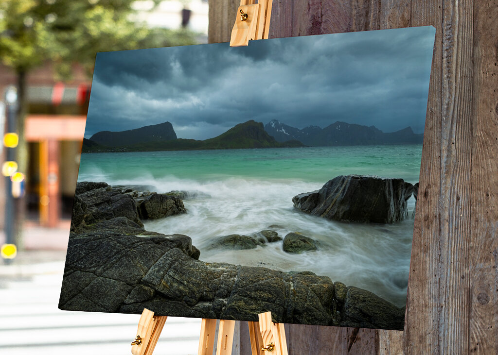 Rocks at Haukland Beach