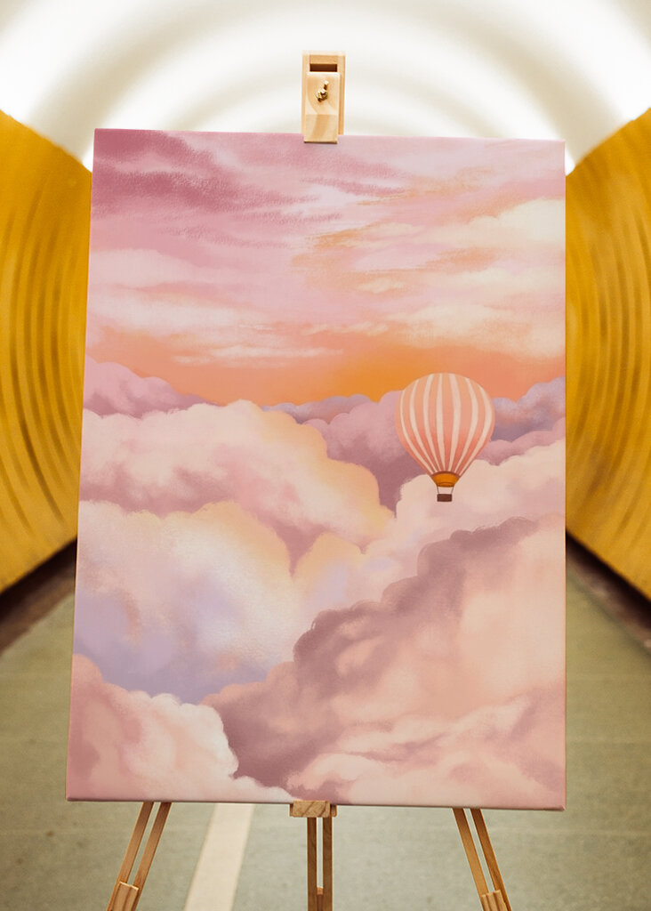 Verträumte Himmelsreise