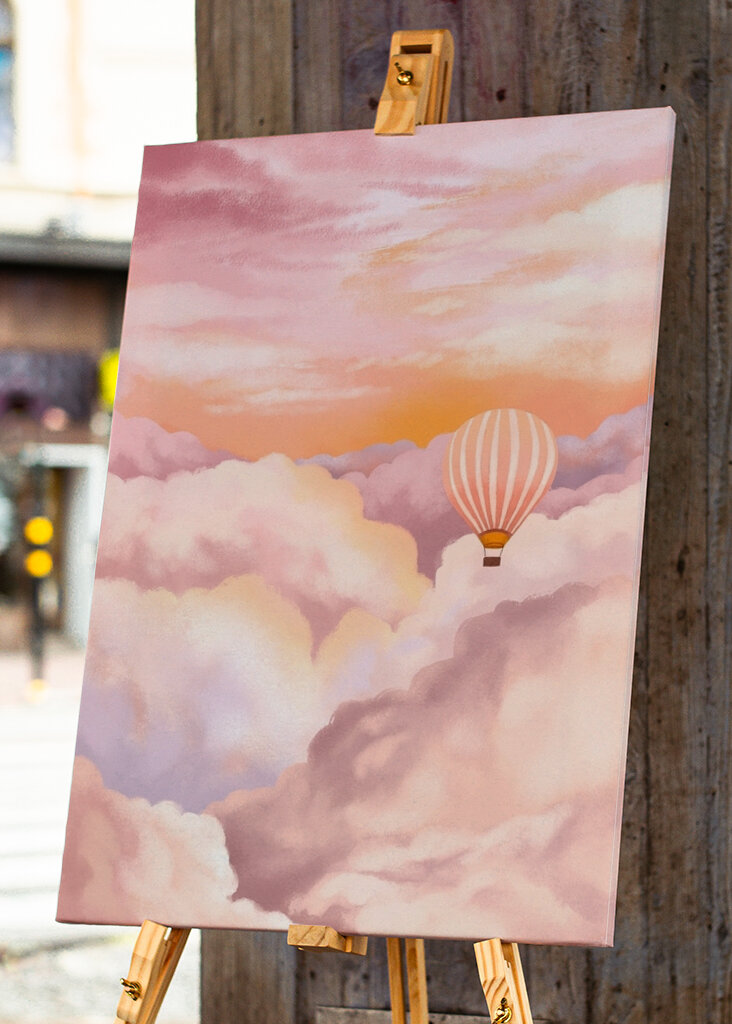 Verträumte Himmelsreise