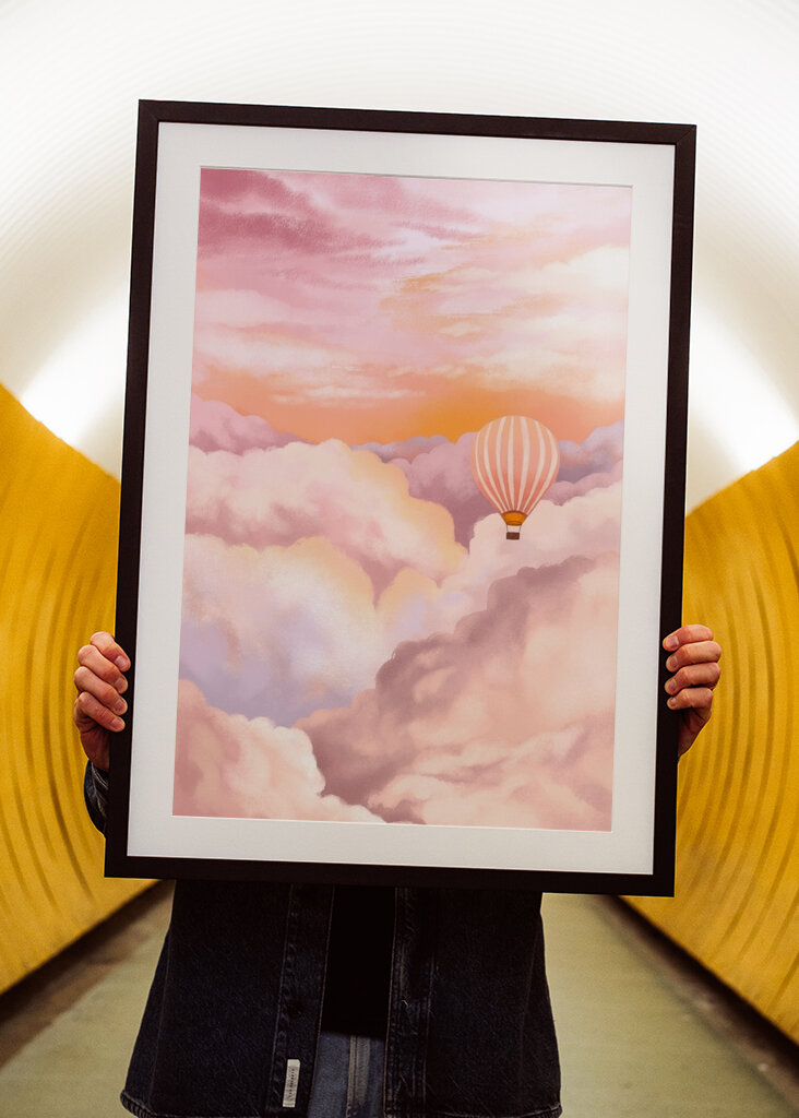 Verträumte Himmelsreise