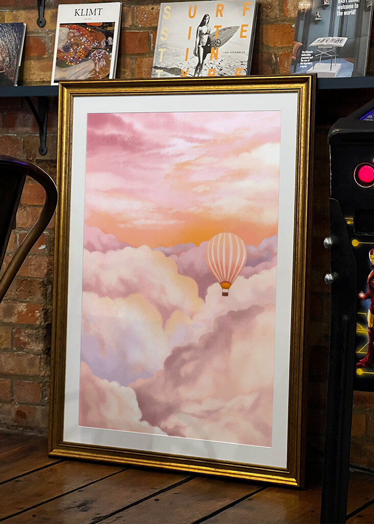 Verträumte Himmelsreise