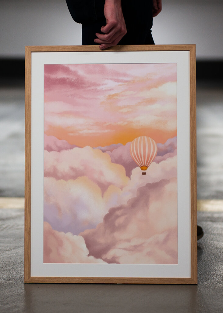 Verträumte Himmelsreise