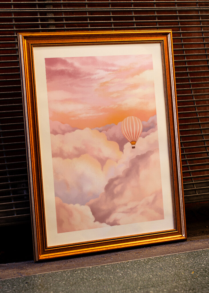 Verträumte Himmelsreise