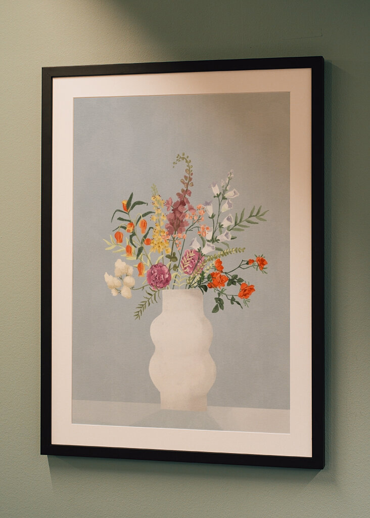 Floral Elegance Vase