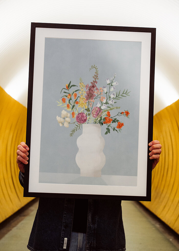 Floral Elegance Vase