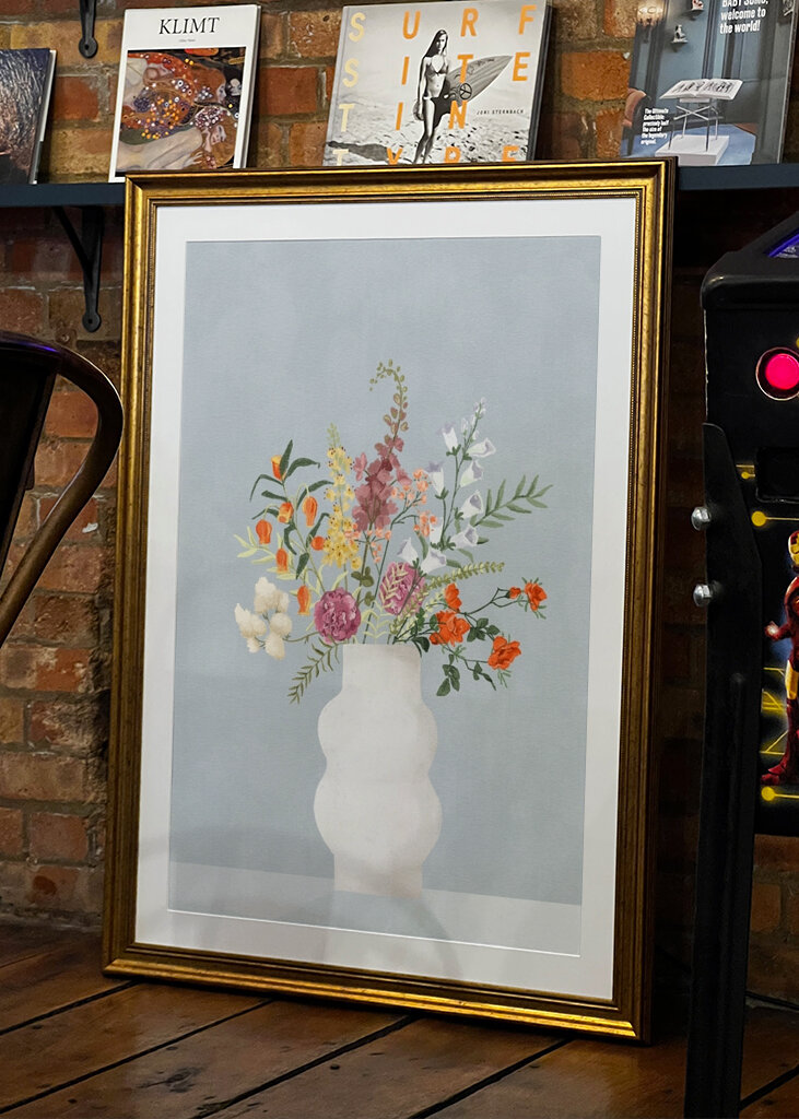 Floral Elegance Vase