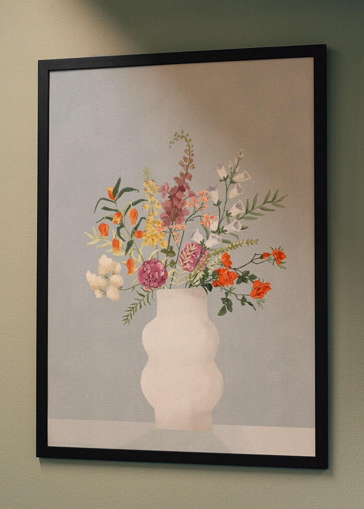 Floral Elegance Vase