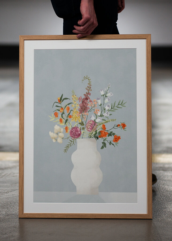 Floral Elegance Vase