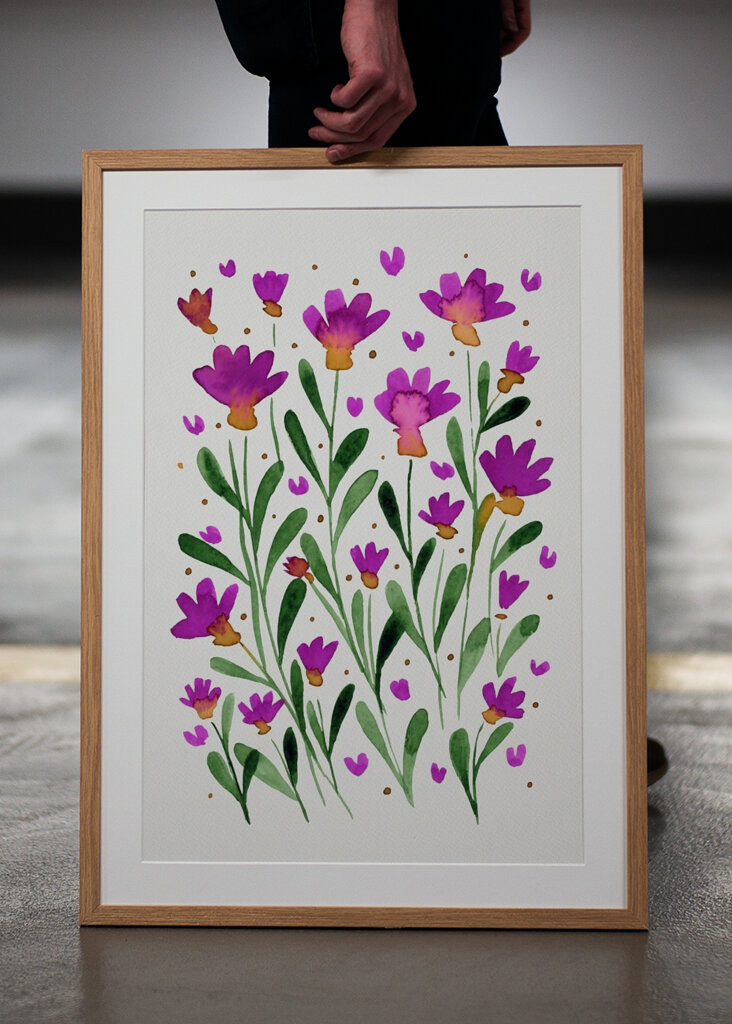 Forget me not flowers