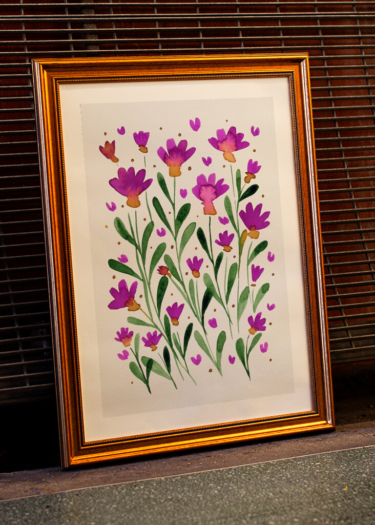 Forget me not flowers