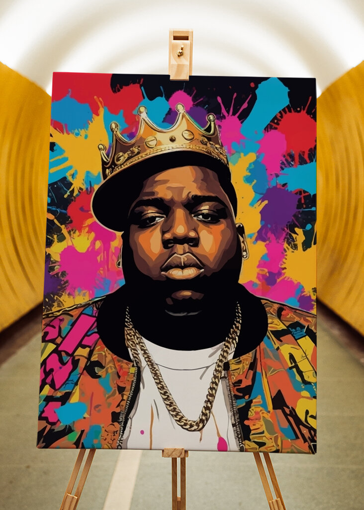 Die legendäre Rapper-Pop-Art