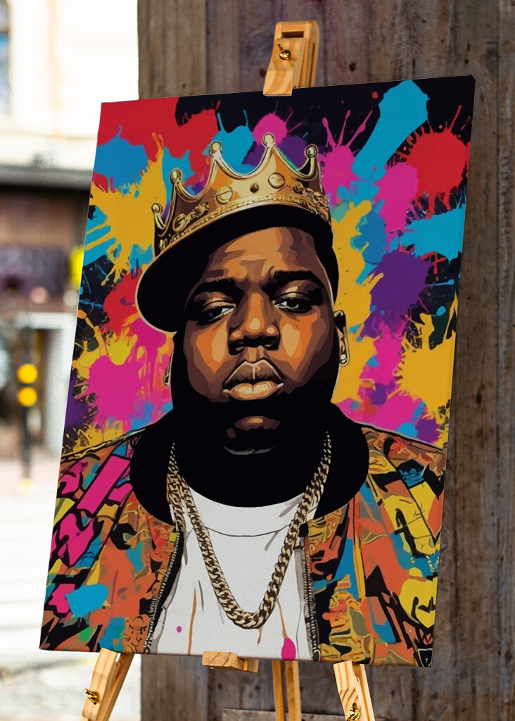 Die legendäre Rapper-Pop-Art