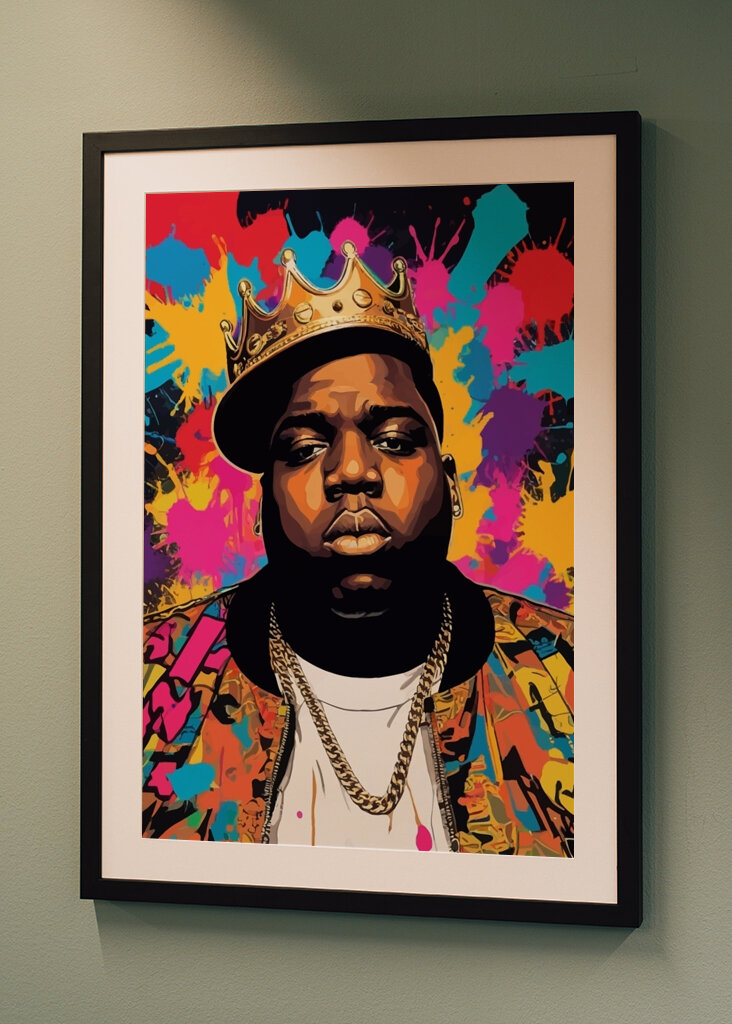 Die legendäre Rapper-Pop-Art