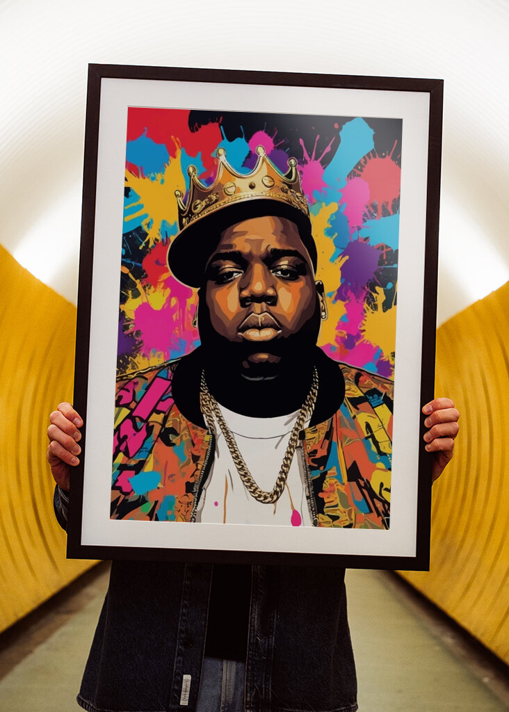 Die legendäre Rapper-Pop-Art