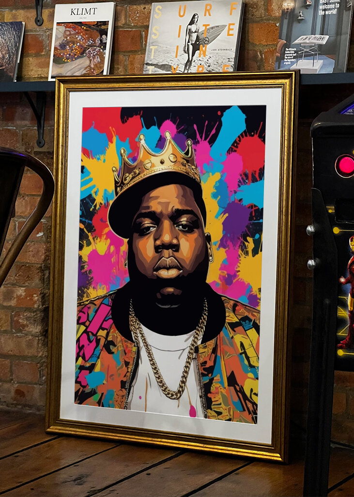 Die legendäre Rapper-Pop-Art