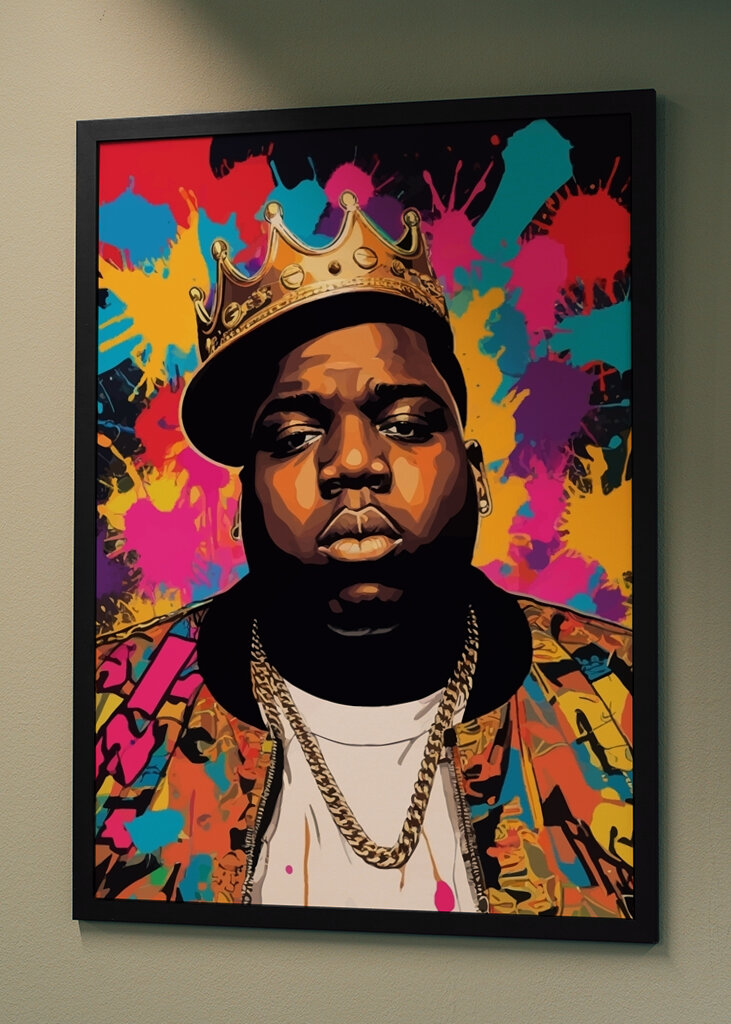 Die legendäre Rapper-Pop-Art
