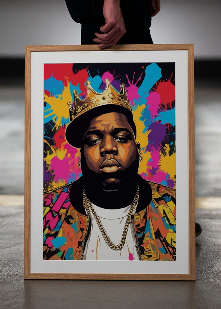 Die legendäre Rapper-Pop-Art