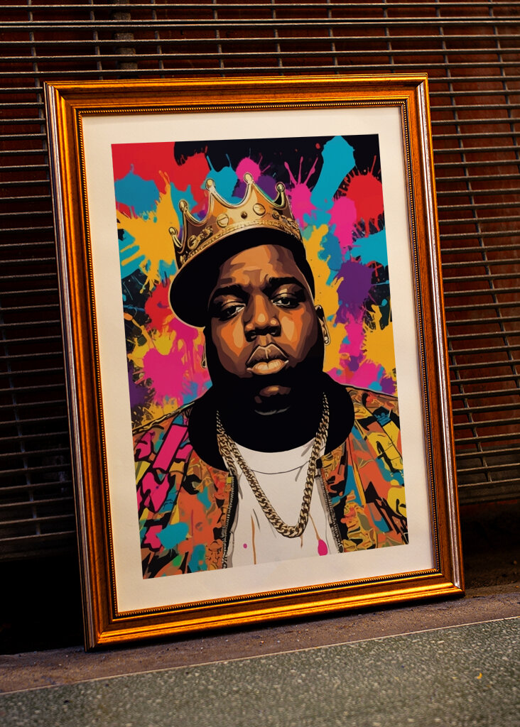 Die legendäre Rapper-Pop-Art