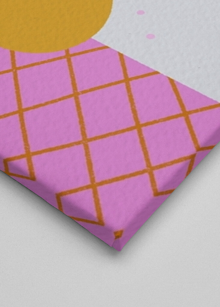 Abstract florals in a vase