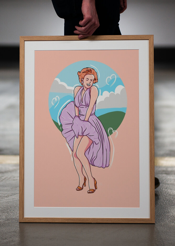 Marilyn monroe cute design