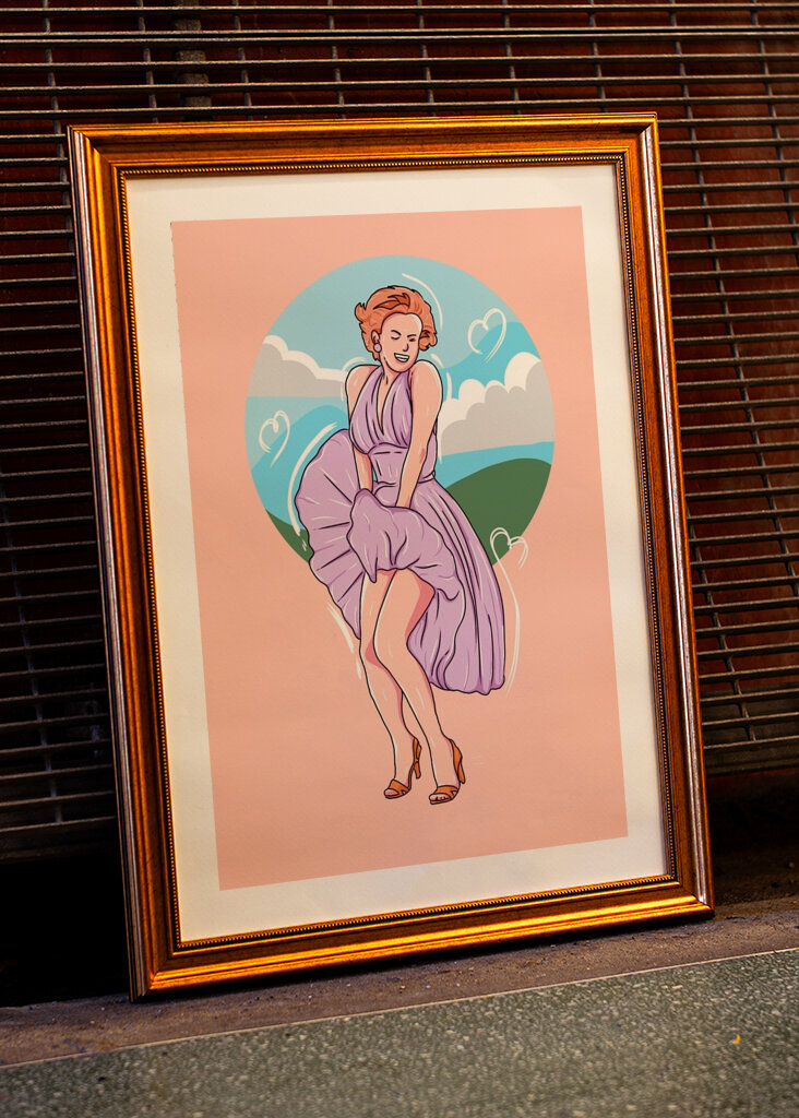 Marilyn monroe cute design