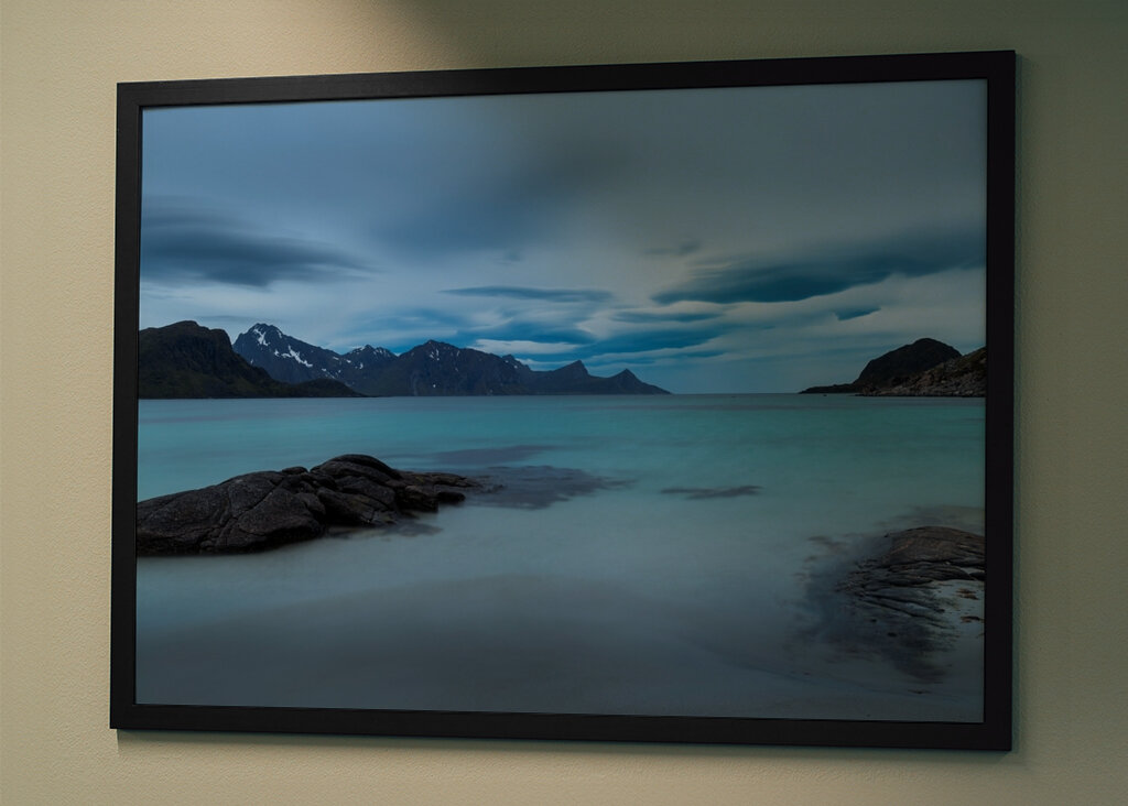 Sulla spiaggia di Haukland