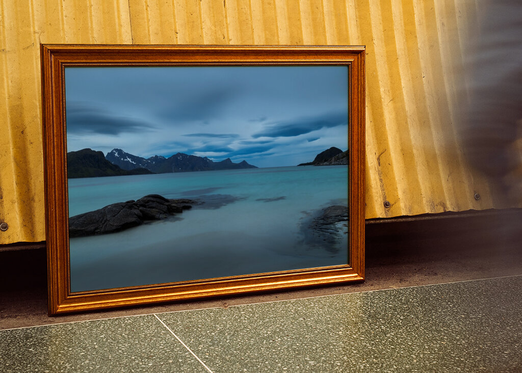 Sulla spiaggia di Haukland