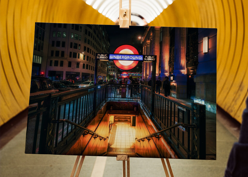 London Underground at Night