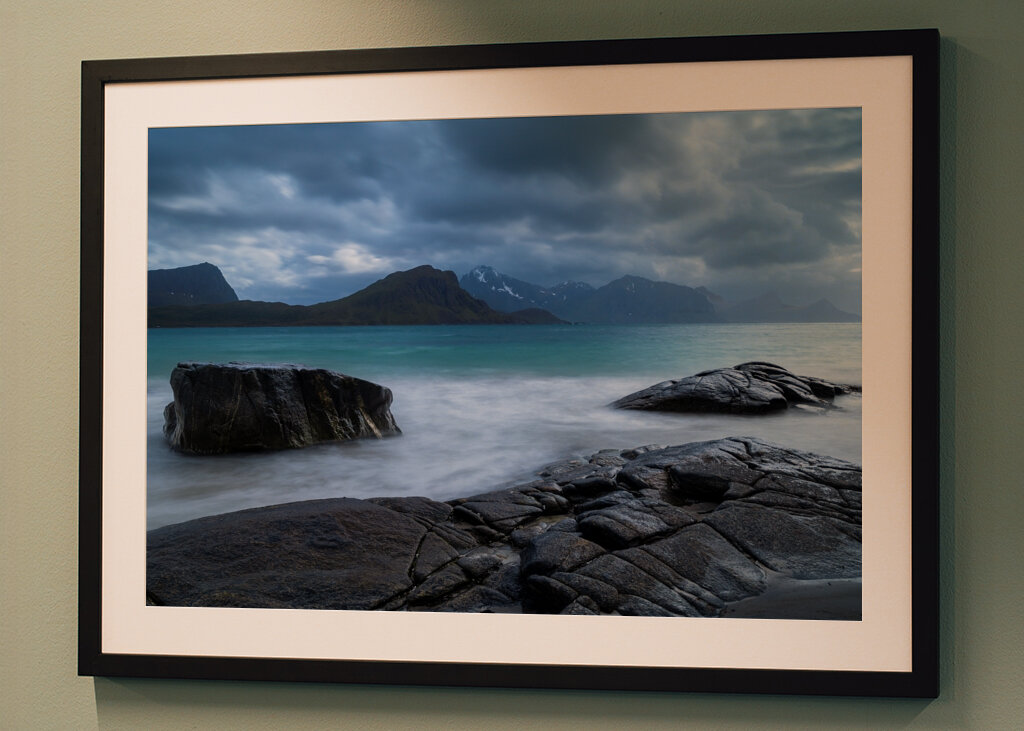 Rocks, Ocean and Clouds