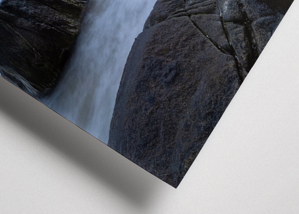 Rocks, Ocean and Clouds