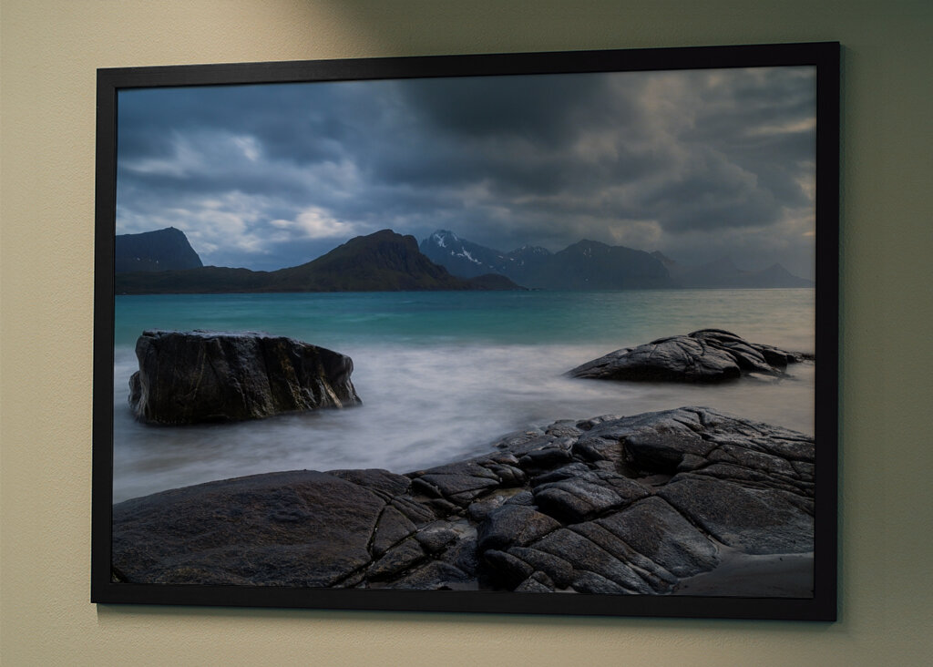 Rocks, Ocean and Clouds