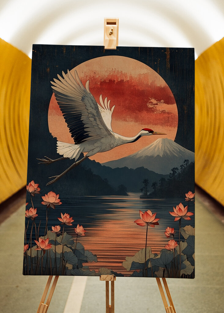 Japansk kunsttrykkran