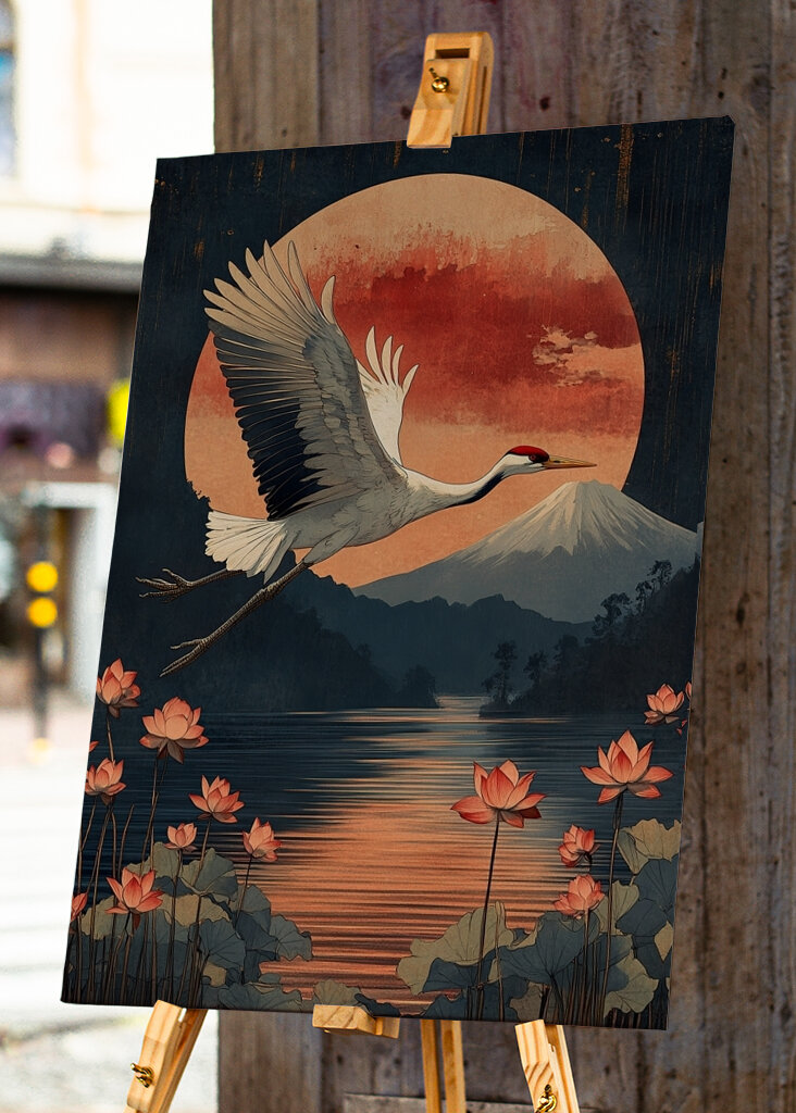 Japansk kunsttrykkran