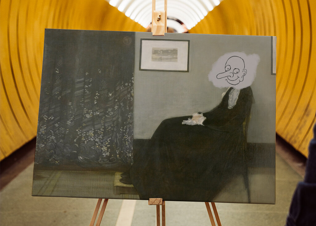 Whistler's Mother Mr.Bean