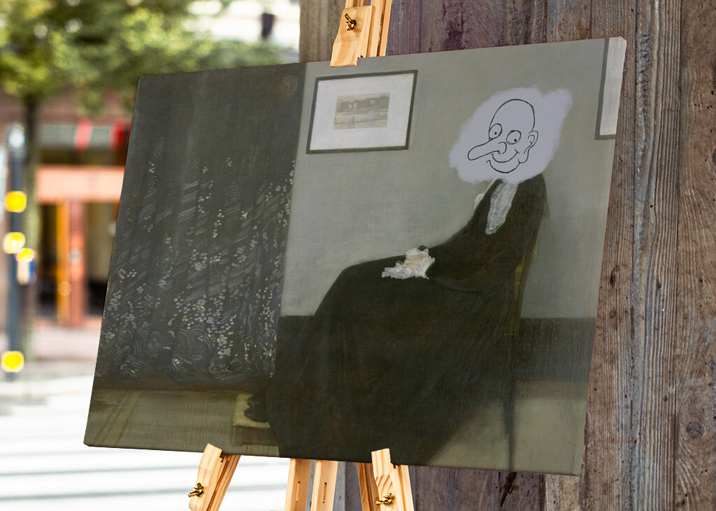 Whistler's Mother Mr.Bean