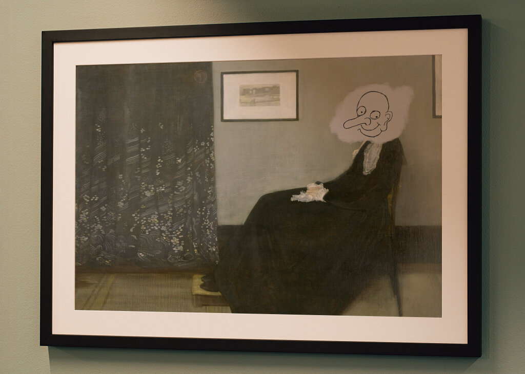 Whistler's Mother Mr.Bean